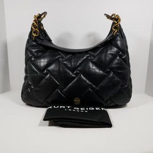 Kurt Geiger Kensington Lambskin Leather - Black